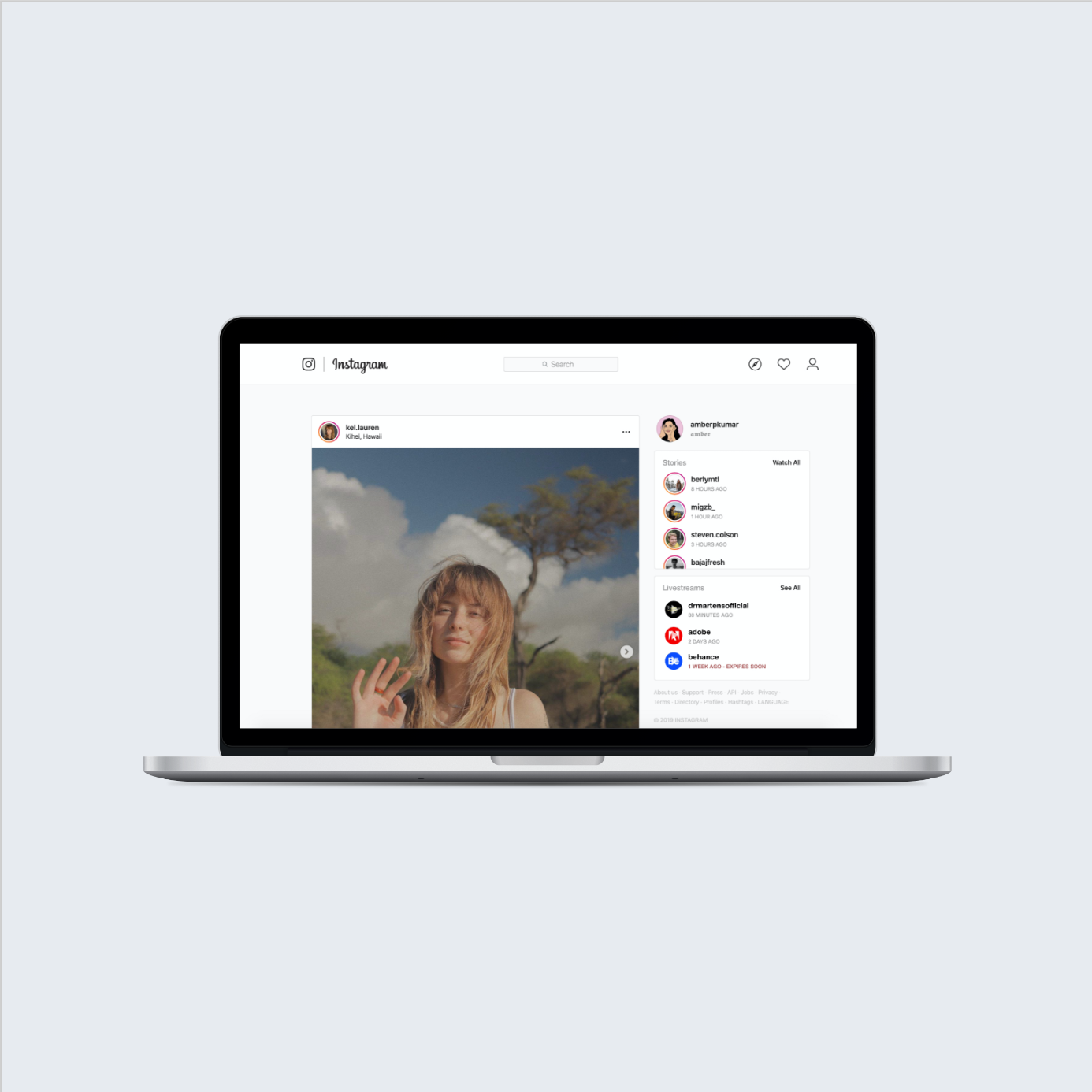 Instagram livestream sprint thumbnail