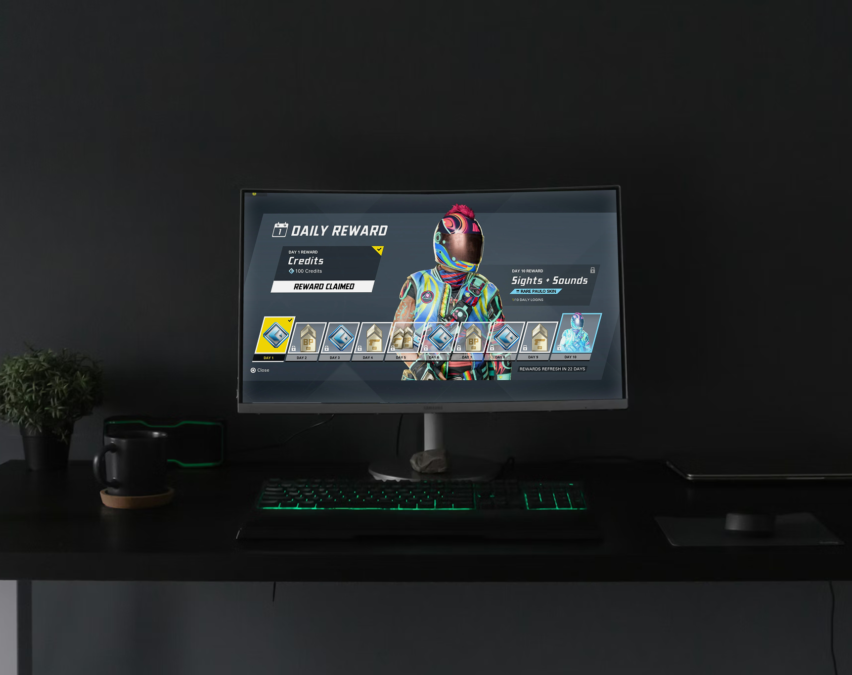 XDefiant daily login thumbnail