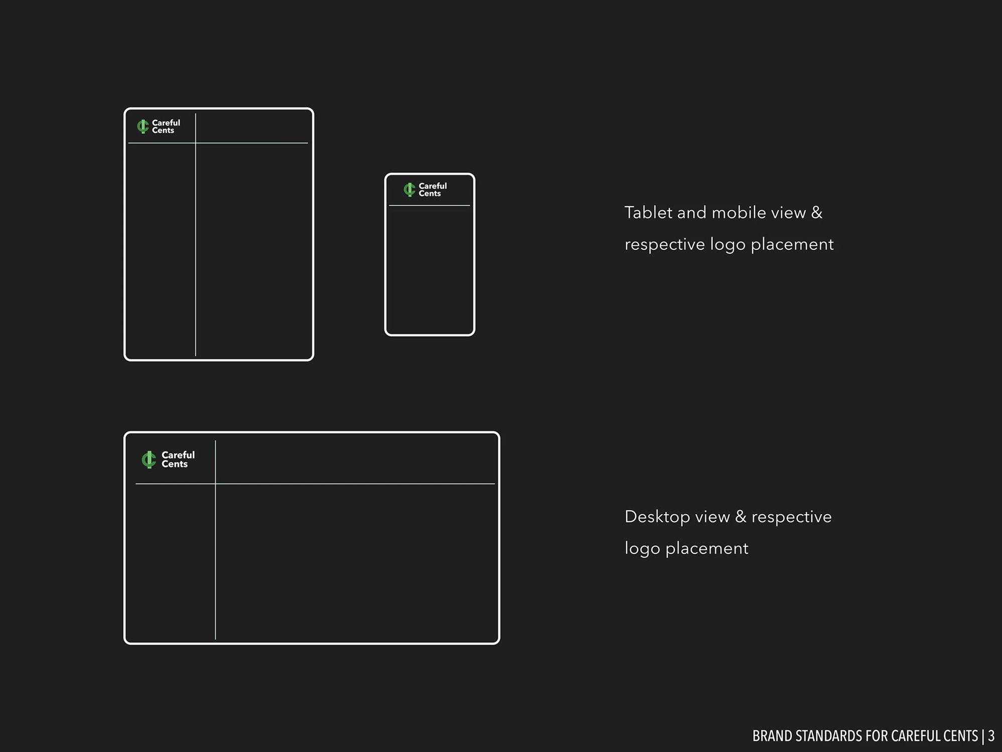careful-cents branding