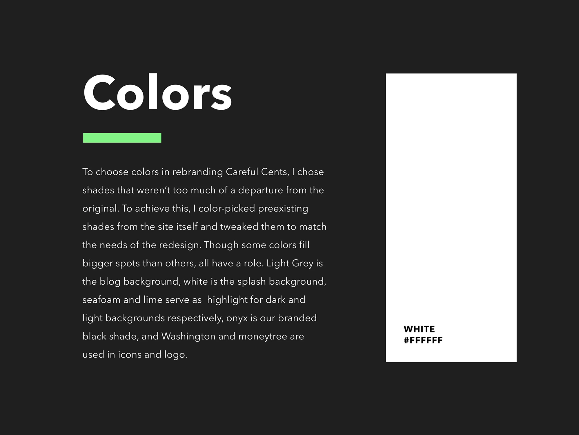 careful-cents branding