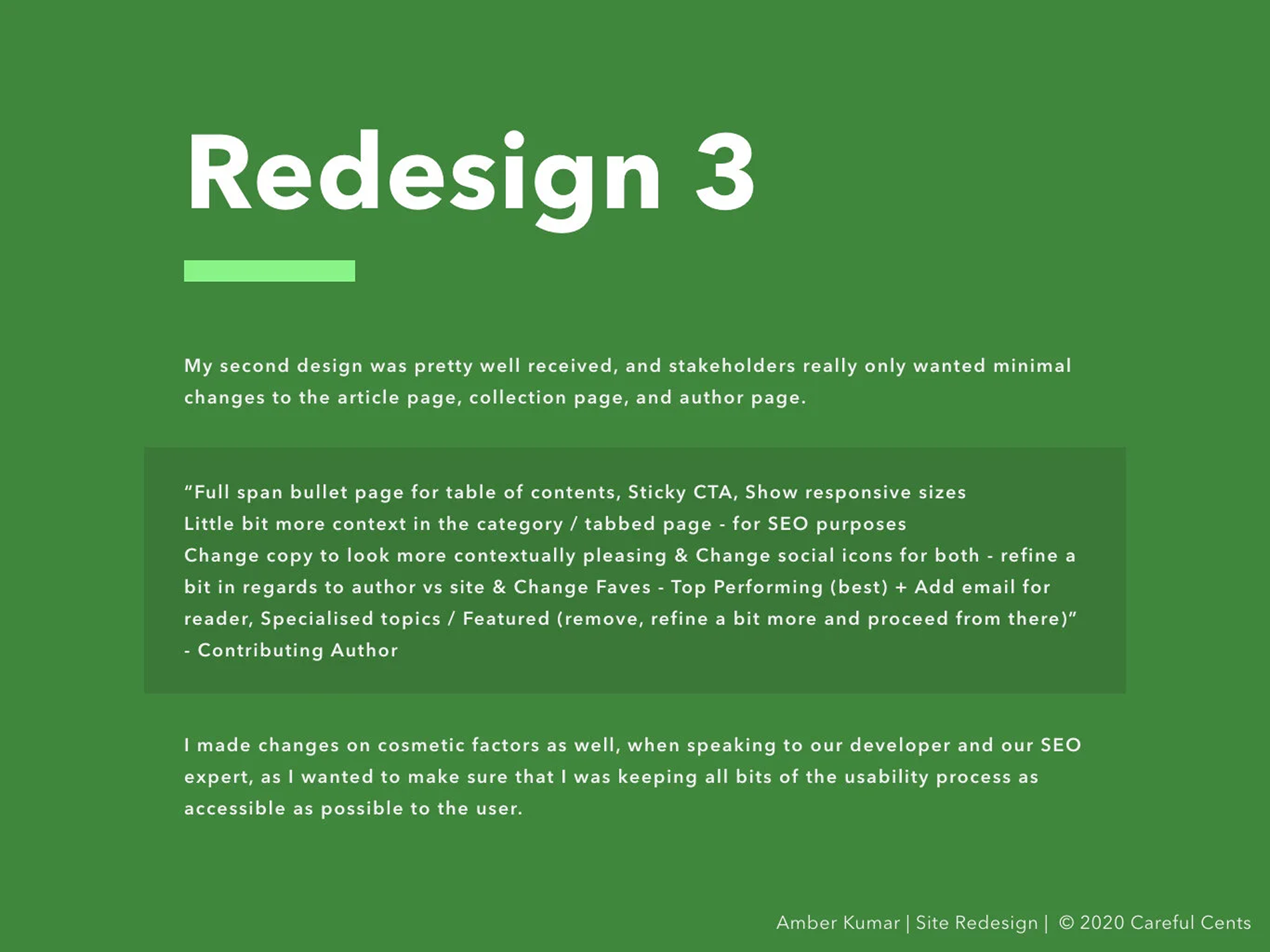 careful-cents branding