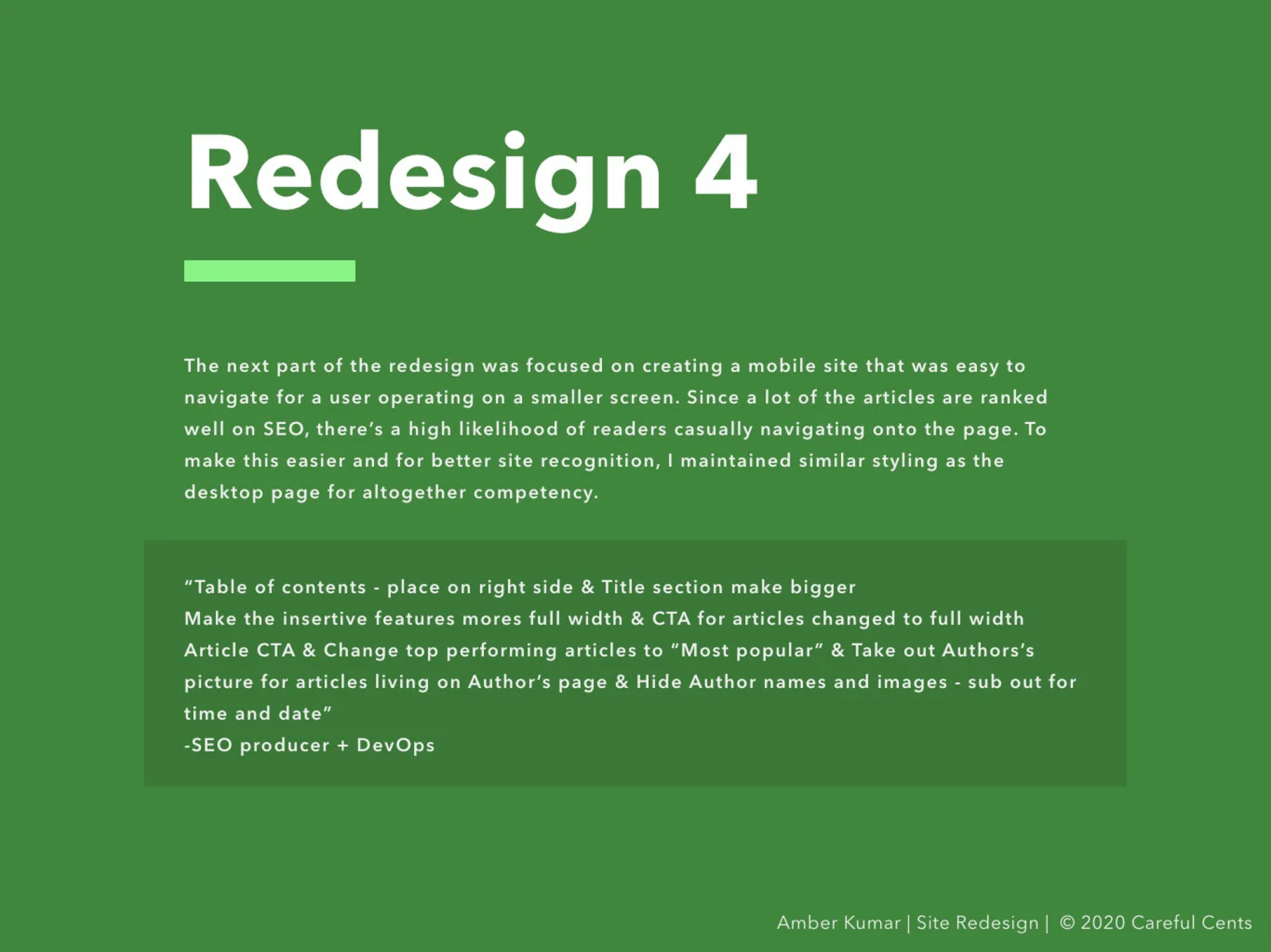 careful-cents branding