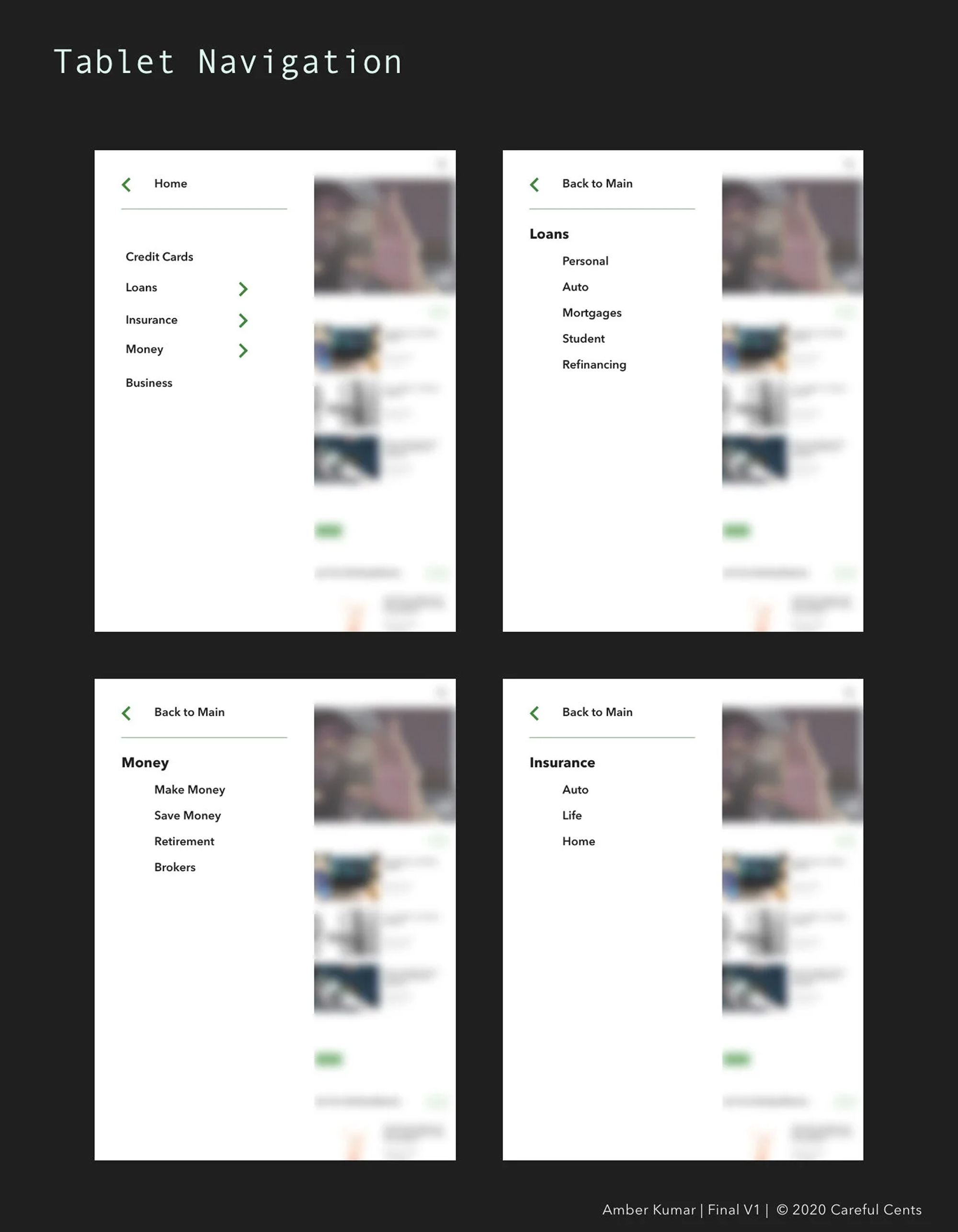careful-cents branding