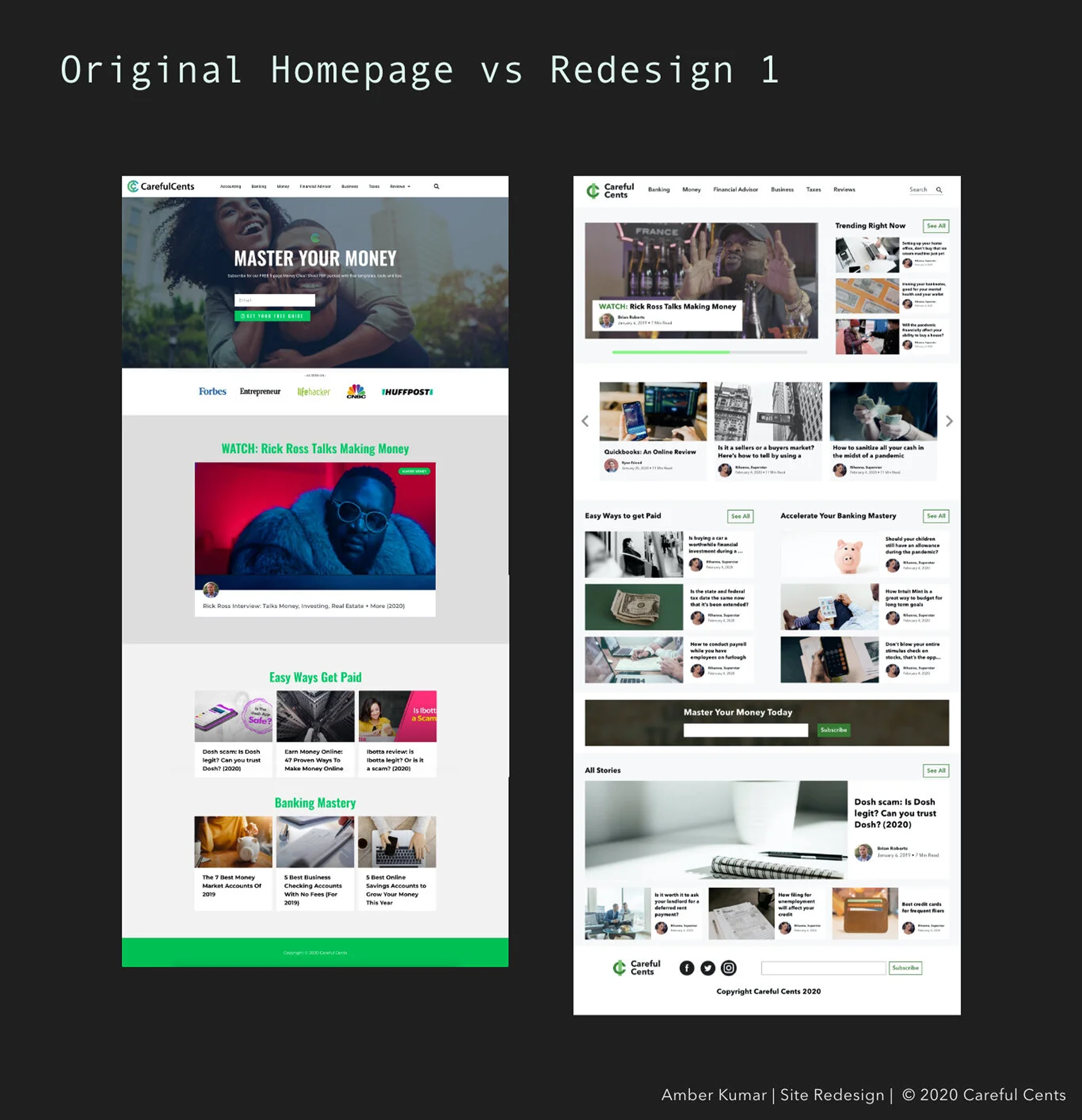 careful-cents branding