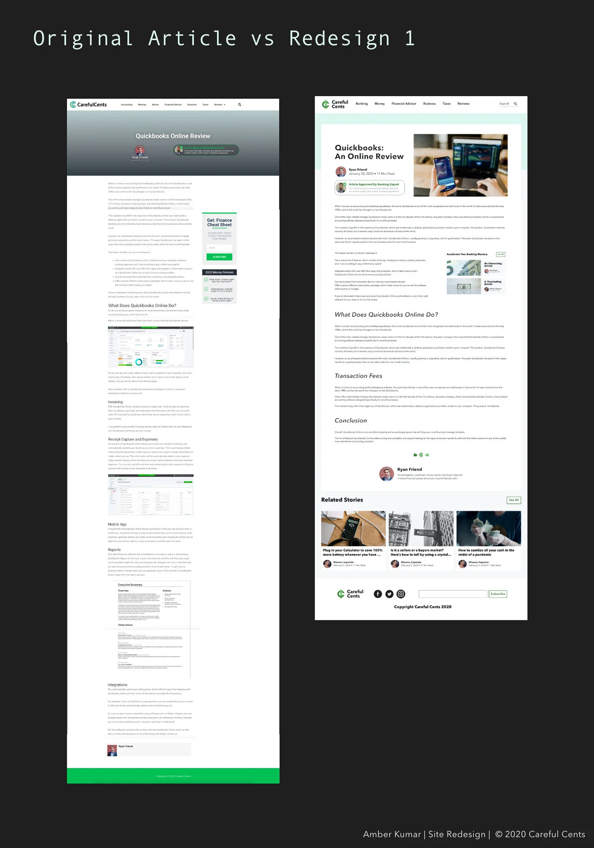 careful-cents branding