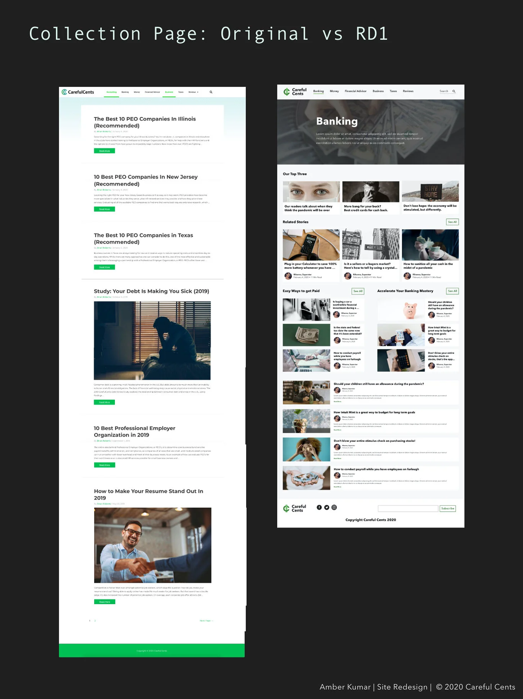 careful-cents branding