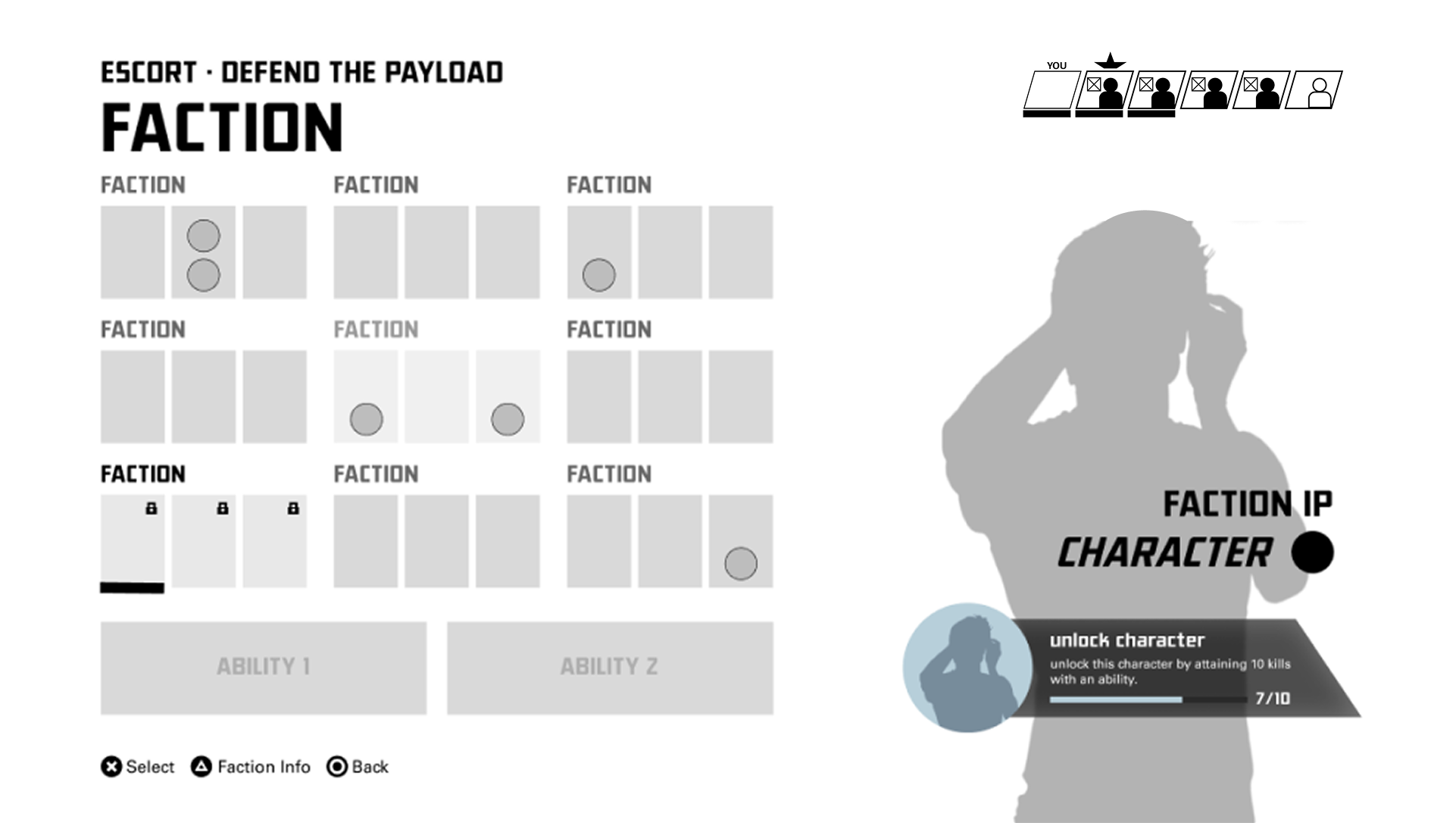 Wireframe for challenge widget UX in the selection flow