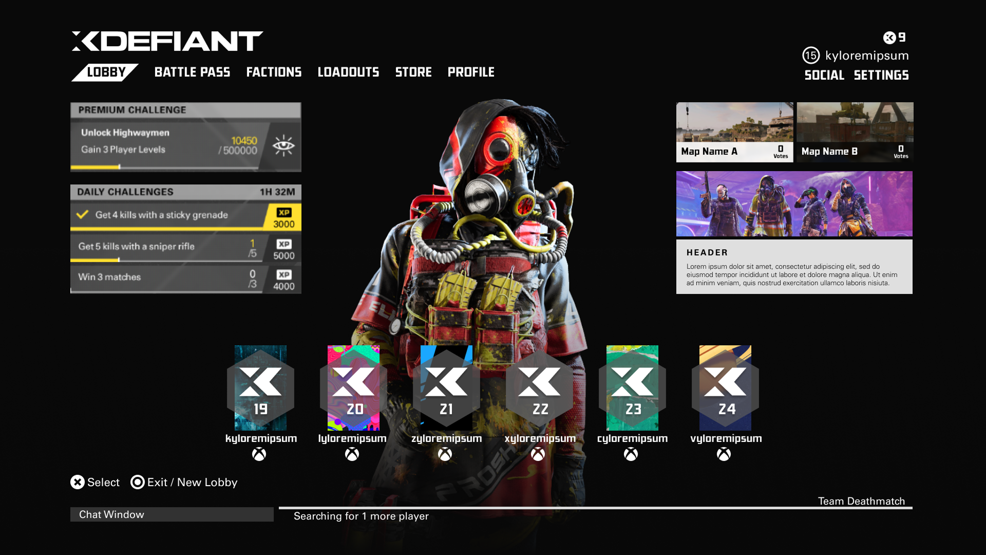 Hi-fi modular lobby redesign